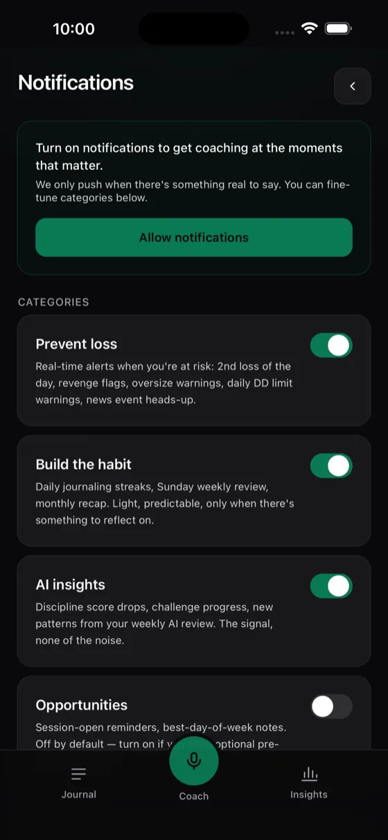 Notifications